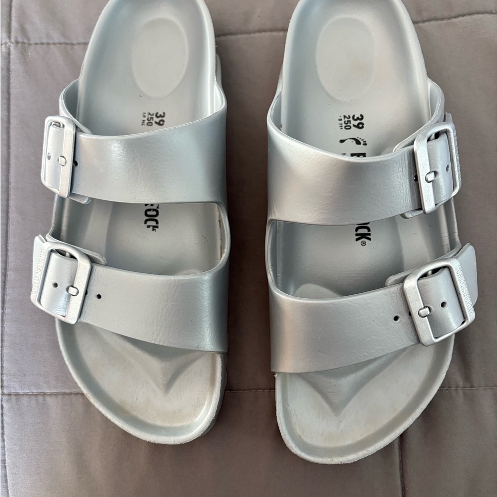 Birkenstock Silver Sandals